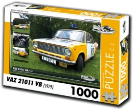 RETRO-AUTA Puzzle č. 2 Väz 21011 VB (1979)