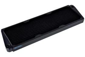 Alphacool NexXxoS ST30 Full Copper X-Flow 420mm čierna / Radiátor / 3× 140 mm / 30 mm (14243)