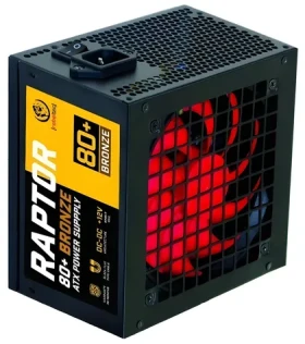 Rebeltec RAPTOR 800W / Zdroj / 800W / ATX / 80 PLUS Bronze / Aktívny PFC / 120 mm (RBLZAS00019)