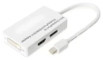 Digitus Mini DP/M - DVI-D/F / Redukcia / 0,2 m / biela (DB-340509-002-W)