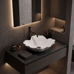 REA - Umývadlo na dosku Flower REA-U7887