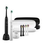 TrueLife SonicBrush Compact Duo / Elektrická zubná kefka / 35 000 kmitov za minútu / 4 režimy / sada (TLSBCD)