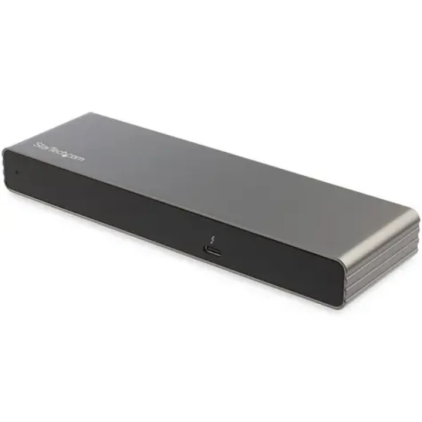 StarTech TB3DK2DHVUE Dokovacia stanica pre notebooky / Thunderbolt 3 / HDMI / 2x4K @ 60Hz DP / LAN / 2x USB / 85W (TB3DK2DHVUE)