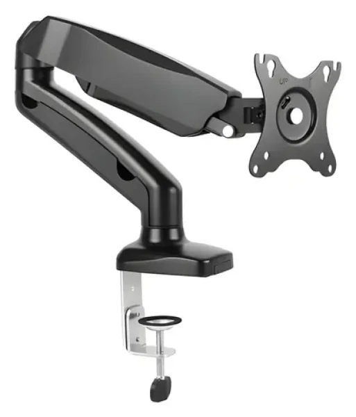 Equip čierna / Držiak monitora na stôl / 17"-32" / do 9 kg / otočný 180 ° / plynová pružina (650120)