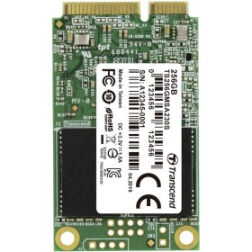 Transcend MSA230S 256 GB interný mSATA SSD pevný disk mSATA Retail TS256GMSA230S; TS256GMSA230S