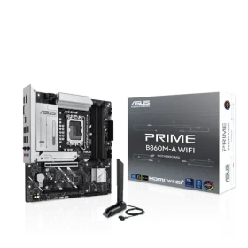 ASUS PRIME B860M-A WIFI / B860 / LGA 1851 / 4x DDR5 / PCIEx 16 / 2.5GLAN / mATX (90MB1JY0-M0EAY0)