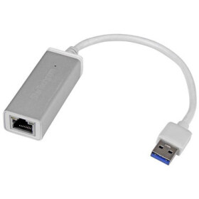 StarTech USB 3.0 adaptér strieborná / pre sieťové pripojenie / RJ45 (USB31000SA)