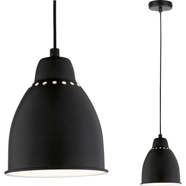 Paulmann 79763 závesné svietidlo E27 čierna; 79763