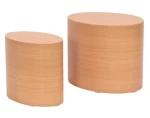 Sada oválnych stolíkov Alvo, buk, 2 ks%