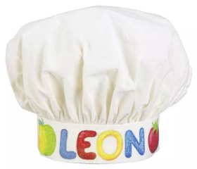 Goki Goki Kuchárska čiapka na vymaľovanie