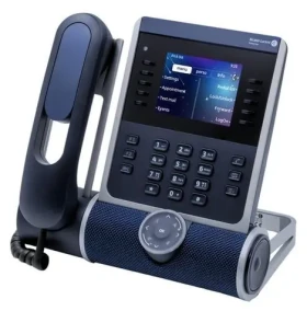 Alcatel-Lucent Enterprise ALE-300 modrá / IP telefón / PoE / Gigabit LAN / NFC / Displej 3,5” (3ML27310AA)