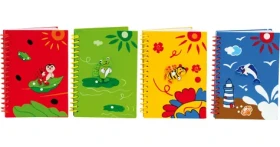 Small Foot Poznámkový zošit s dreveným obalom 1ks zelená (LE7912-1-BZ)