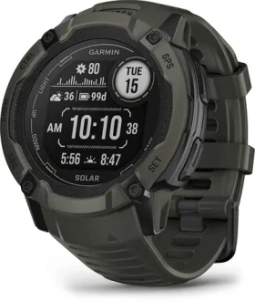Garmin Instinct 2X Solar 50mm Moss / inteligentné hodinky / GPS / BT / 10 ATM / meranie dennej aktivity / solárne dobíjanie (010-02805-05)