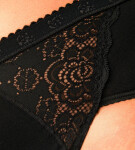 Dámske nohavičky Chic Midi - BLACK - čierne 0004 - SLOGGI BLACK 40