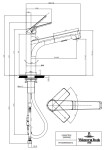 VILLEROY & BOCH VILLEROY & BOCH - Drezová batéria Villeroy &amp; Boch Junis Sky Shower, 92820006, Matt Black 92820006