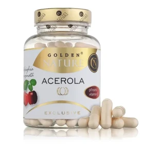 Golden Nature Exclusive Acerola (prírodný vitamín C) 100 cps. (GN000038)