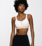 TRIACTION EXTREME LITE - ľahká športová podprsenka pre voľný pohyb Triumph WHITE 85C