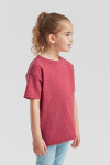 Fruit of the Loom Kids Valueweight T Detské tričko 16.1033 svetloružové light pink 128