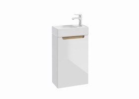 Kúpeľňová skrinka s umývadlom Naturel Stilla 39x60x22 cm biela STILLAD04008U STILLAD04008U
