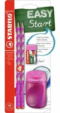 STABILO® EASYgraph Školský set pre pravákov ružový (140496)