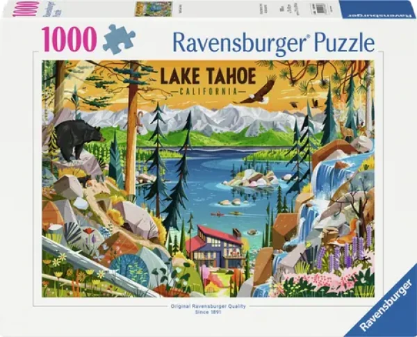 Ravensburger 120018483 Priezračné jazero Tahoe 1000 dielikov