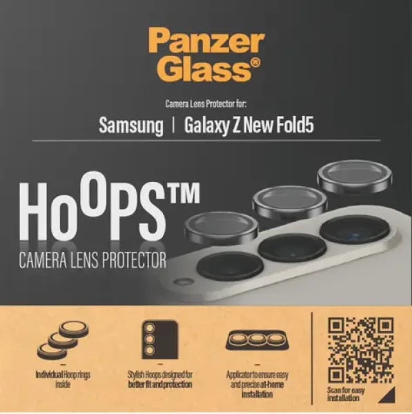 PanzerGlass HoOps Samsung Galaxy Z Fold6 ochranné krúžky pre šošovky fotoaparátu (7373)