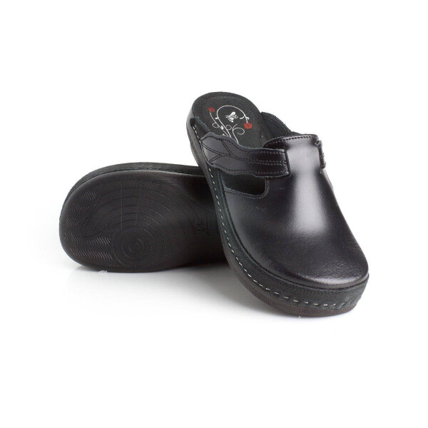 Batz Flower Black Dámske zdravotné šľapky 37