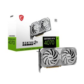 MSI NVIDIA GeForce RTX 4070 VENTUS 2X WHITE 12G OC