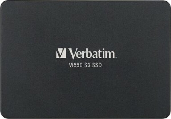 Verbatim Vi550 S3 256GB / SSD / 2.5 / SATA III / 3D NAND / R: 560MB / W: 430MB / IOPS R: 64784 W: 85901 / MTBF 2mh / 3y (49351)