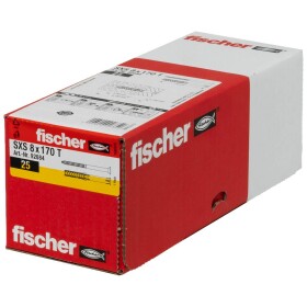 Fischer SXS príchytka s dlhým driekom 170 mm 8 mm 92684 25 ks; 92684