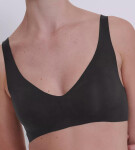 Dámska podprsenka ZERO Feel 2.0 Mäkká podprsenka - BLACK - čierna 0004 - SLOGGI BLACK S2