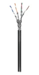 Goobay 77624 čierna / Inštalačný kábel / CAT6 / S/FTP / vonkajšie (77624)
