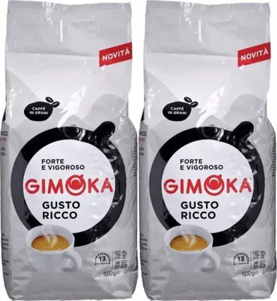 Gimoka Gusto Ricco Bianco 2 kg / Zrnková káva