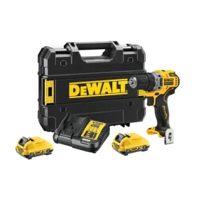 DeWalt DCD701D2 / Aku vŕtačka s príslušenstvom / 12V / 10mm skľučovadlo / 2x2.0Ah / 1.500 ot-min / 57.5 Nm (DCD701D2)