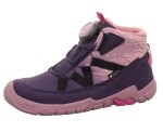 Dievčenské celoročné barefoot topánky TRACE Purple/ Pink GTX Superfit 1-006040-8500 - 29