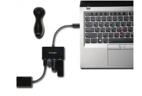 Kensington ML Kensington 4-portowy koncentrator USB-C