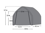 Plachtový prístrešok – ShelterLogic 3,9 × 6,1 m