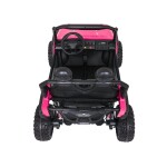 Mamido Detské elektrické autíčko PASSION 4x200W 24V ružové