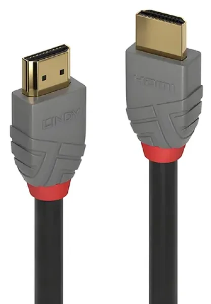 Lindy Anthra Line čierna / HDMI kábel / HDMI 2.0 / 7,5 m / 4K 60Hz (36966)