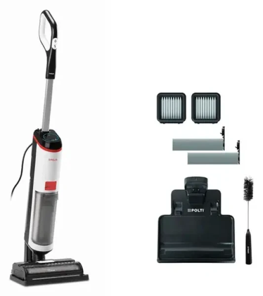 Polti RollySteam WD10 / Podlahová umývačka s parou / 3v1 / Sieťová / LED displej
