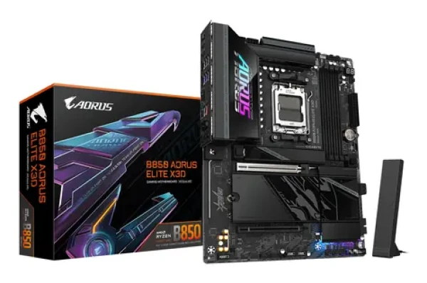 GIGABYTE B850 AORUS ELITE X3D / Základná doska / AMD B850 / DDR5 / SATA III RAID / USB / 5GLAN / M.2 / sc.AM5 / ATX (B850 AORUS ELITE X)