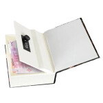 Mamido Kniha trezor na peniaze s kódom Dinosaurus čierna