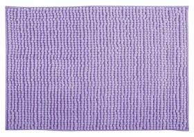 MSV CHENILLE kúpeľňová predložka levanduľová / Kúpeľňová predložka / mikrovlákno / protišmyková / 50 x 80 cm