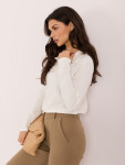 Blúzka LK BZ 510188.99, farba ecru L/XL
