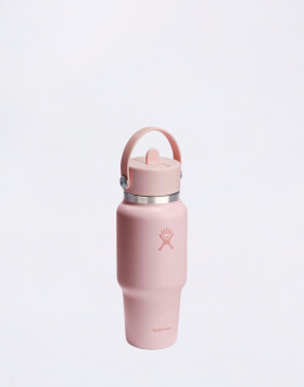Hydro Flask Wide Mouth Travel Bottle with Flex Straw Cap (710 ml) Trillium