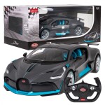 Mamido Autíčko na diaľkové ovládanie R/C Bugatti Divo 1:14 strieborné
