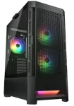 COUGAR Duoface RGB čierna / PC skriňa / E-ATX / ATX / micro-ATX / mini-ITX / RGB / priehľadná bočnica / bez zdroja (CGR-5ZD1B-RGB)