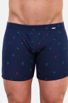 Boxerky Cornette Prime 904/124 3XL-5XL tmavě modrá 5XL