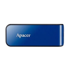 Apacer AH334 64GB modrá / Flash Disk / USB 2.0 / s výsuvným konektorom (AP64GAH334U-1)