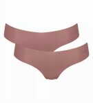 Dámske nohavičky ZERO Microfibre 2.0 Hipstring 2P - CACAO - hnedé 1141 - SLOGGI BROWN XS